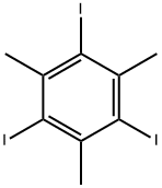 Benzene, 1,3,5-triiodo-2,4,6-trimethyl-, 19025-36-6, 结构式