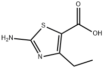2-amino-4-ethyl-1,3-thiazole-5-carboxylic acid(SALTDATA: FREE) Structure