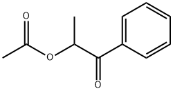 1-Propanone, 2-(acetyloxy)-1-phenyl- 化学構造式