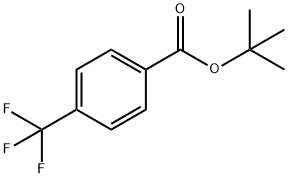 Benzoic acid, 4-(trifluoromethyl)-, 1,1-dimethylethyl ester Structure