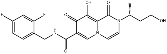 度鲁特韦杂质 3 结构式