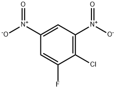 Benzene, 2-chloro-1-fluoro-3,5-dinitro- Struktur