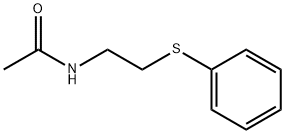 N-(2-(phenylthio)ethyl)acetamide Structure