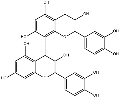 Pyrocyanidin B-3 结构式