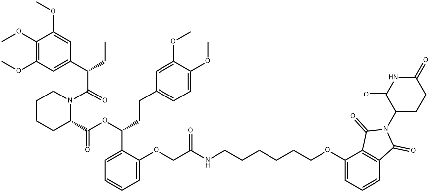 dTAG-13 化学構造式