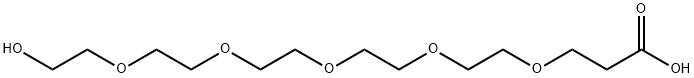 HYDROXY-PEG5-ACID 结构式