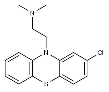Chlorphenethazin Structure