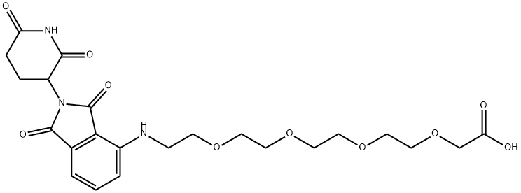 E3 Ligase Ligand-Linker Conjugates 1, 2097938-44-6, 结构式