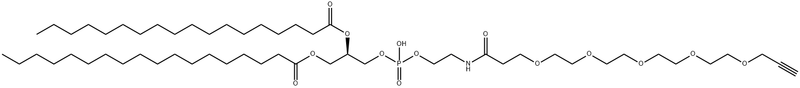 DSPE-PEG5-PROPARGL, 2112737-93-4, 结构式