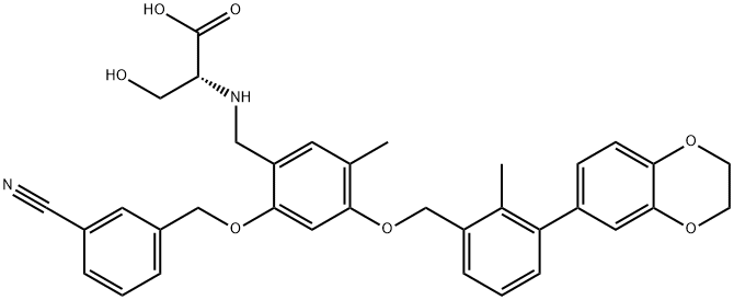 BMS-1001 结构式