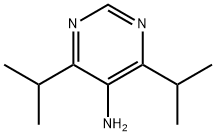 4,6- diisopropylpyrimidin-5-amine Struktur