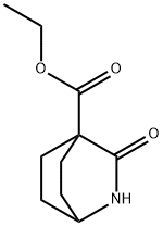 4-Ethoxycarbonyl-2-aza-bicyclo<2.2.2>octanon-(3), 21933-15-3, 结构式
