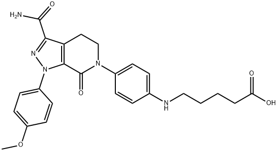 阿哌沙班氨基酸杂质,2206825-87-6,结构式