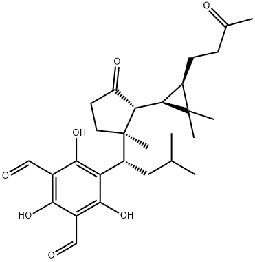 Macrocarpal N Struktur