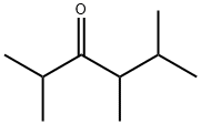 3-Hexanone, 2,4,5-trimethyl-,23936-98-3,结构式