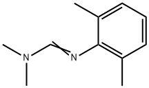 Methanimidamide, N'-(2,6-dimethylphenyl)-N,N-dimethyl- Structure