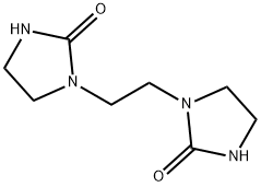2-Imidazolidinone, 1,1'-(1,2-ethanediyl)bis- Structure