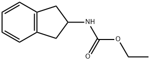 Carbamic acid, (2,3-dihydro-1H-inden-2-yl)-, ethyl ester (9CI) Struktur
