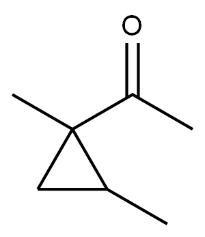 Ketone, 1,2-dimethylcyclopropyl methyl (7CI,8CI) Structure