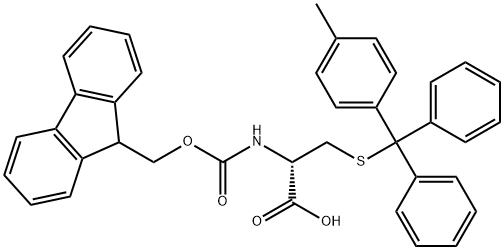 Fmoc-D-Cys(Mtt)-OH Struktur