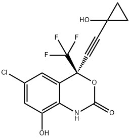 Efavirenz Impurity 15(8,14-Dihydroxy Efavirenz) Structure