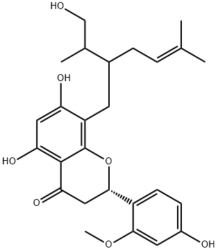 Kushenol Q Structure