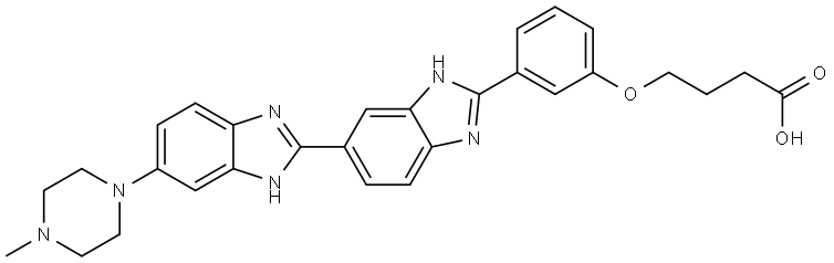 Hoechst 33258 analog Structure