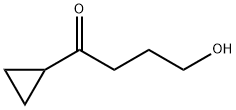 1-Butanone, 1-cyclopropyl-4-hydroxy- Structure