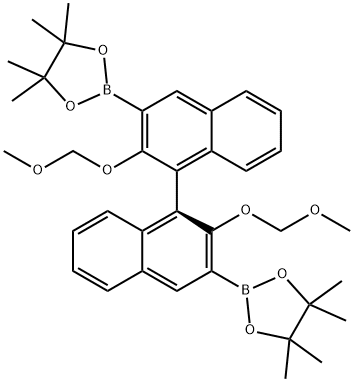 (S)-(-)-2,2'-Bis(methoxymethox Structure
