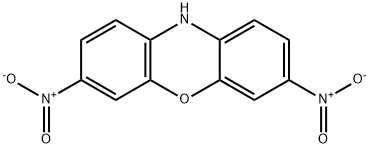10H-Phenoxazine, 3,7-dinitro- Struktur