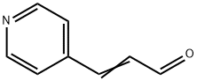 2-Propenal, 3-(4-pyridinyl)-,26505-36-2,结构式