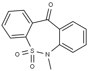 噻奈普汀杂质, 26638-46-0, 结构式