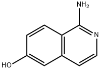 1-氨基异喹啉-6-醇, 266690-49-7, 结构式