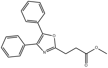 2-Oxazolepropanoic acid, 4,5-diphenyl-, methyl ester