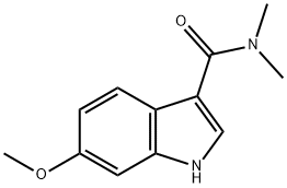 1H-Indole-3-carboxamide, 6-methoxy-N,N-dimethyl-