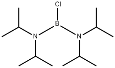 Boranediamine, 1-chloro-N,N,N',N'-tetrakis(1-methylethyl)- 化学構造式