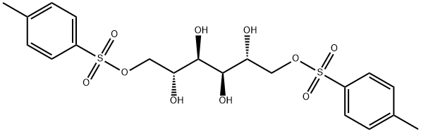 D-Mannitol, 1,6-bis(4-methylbenzenesulfonate) 结构式