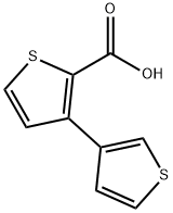 3,3'-bithiophene-2-carboxylic acid Structure