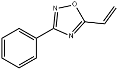 1,2,4-Oxadiazole, 5-ethenyl-3-phenyl-,28917-17-1,结构式
