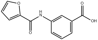 3-(FURAN-2-AMIDO)BENZOIC ACID,293761-91-8,结构式