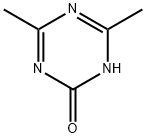 1,3,5-Triazin-2(1H)-one, 4,6-dimethyl- Structure