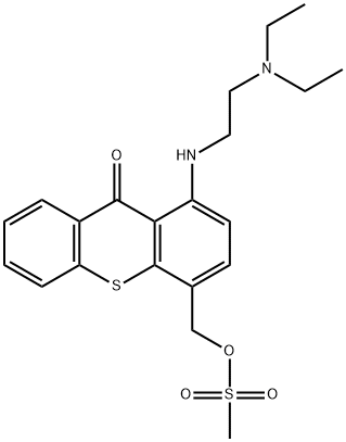hycanthone methanesulfonate Structure