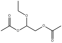 二酢酸1-エトキシエチレン 化学構造式