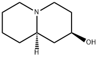 rel-(9aβ*)-オクタヒドロ-1H-キノリジン-2α*-オール 化学構造式