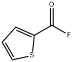 Thiophene-2-carboxylic acid fluoride, 32178-51-1, 结构式