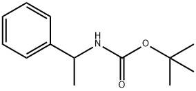 叔丁基(1-苯乙基)氨基甲酸酯 结构式