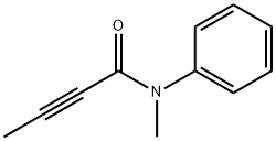 2-Butynamide, N-methyl-N-phenyl- Struktur