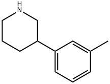 3-(3-methylphenyl)piperidine(SALTDATA: HCl)