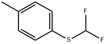 Benzene, 1-[(difluoromethyl)thio]-4-methyl- Structure