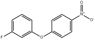 Benzene, 1-fluoro-3-(4-nitrophenoxy)- Structure